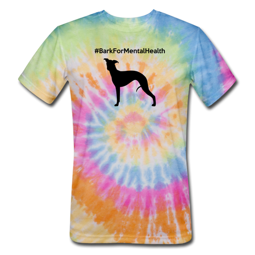Unisex Colour Tie Dye T-Shirt - rainbow