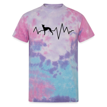 Load image into Gallery viewer, Electrocardiography Unisex Tie Dye T-Shirt - cotton candy