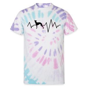 Electrocardiography Unisex Tie Dye T-Shirt - Pastel Spiral